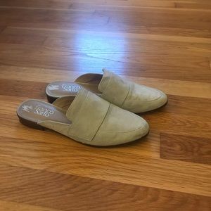 Franco Sarto cream mules - 8.5